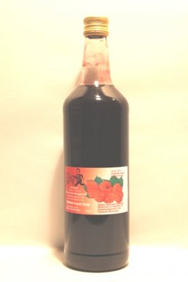 1.3 kg Himbeer-Sirup, mit hohem Fruchtanteil