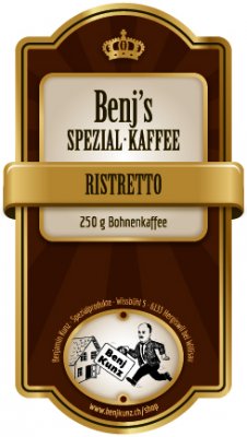 250 g Ristretto Bohnen (magenschonend) Hochlandkaffee