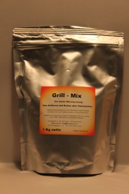 1 kg im Beutel Grill-Mix für alle Fleischarten (Glutenfrei)